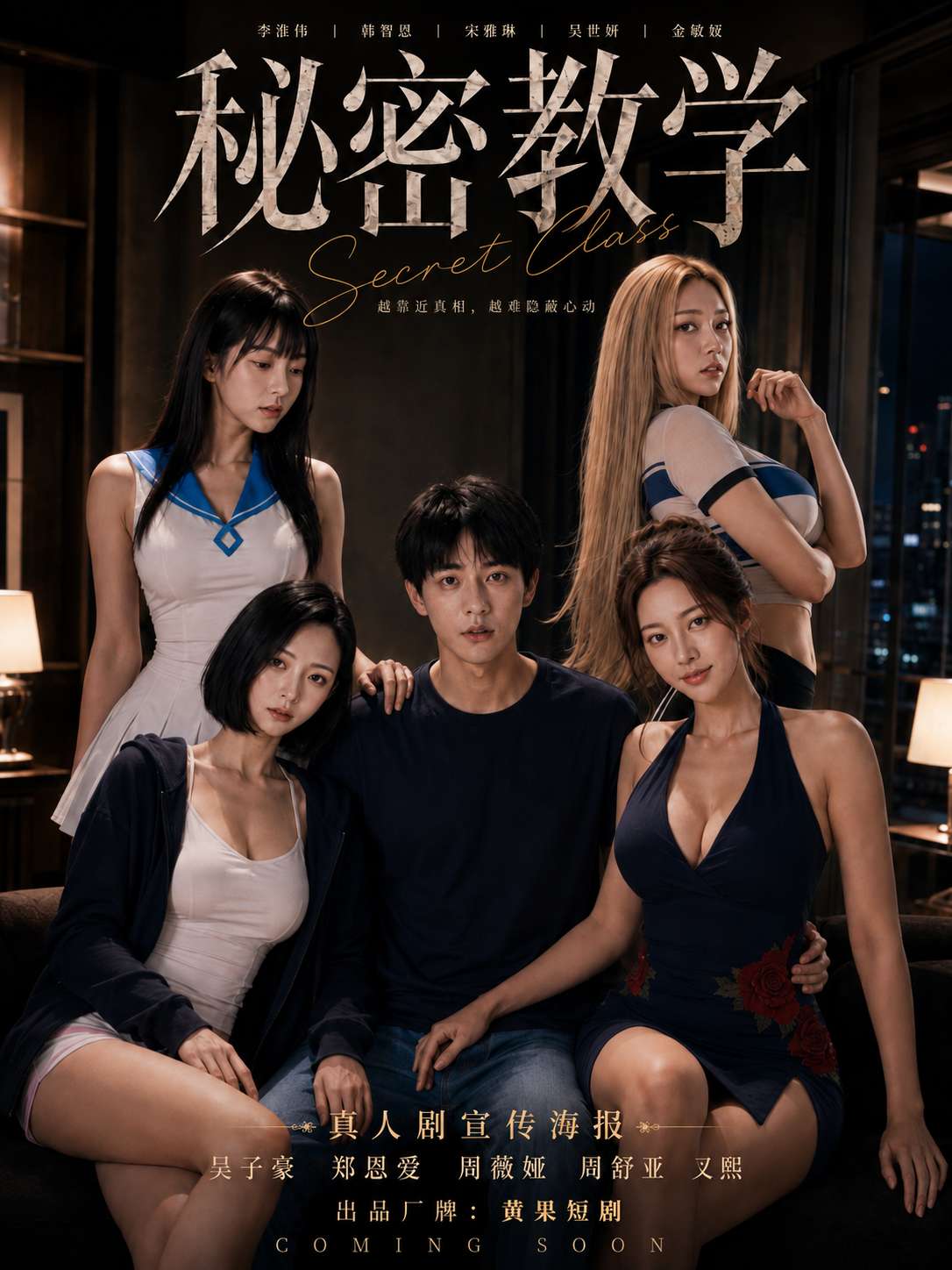 黄果短剧秘密教学原创剧集海报